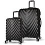 Zoozie Bags Juego de Maletas de 2 Piezas Negro